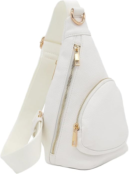 FashionPuzzle Compact Triangle Sling Bag | Compact