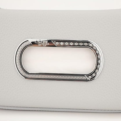 Car Tissue Holder, Sun Visor Napkin Holder, Car Visor Tissue Holder, Luxury PU Leather Backseat Tissue Case Holder (Grey)