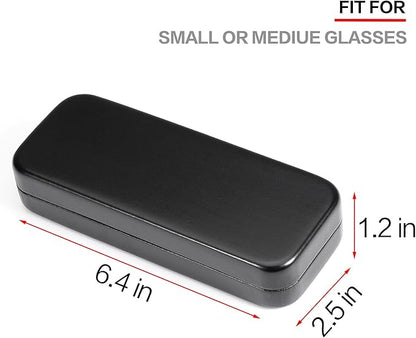 Vemiss Hard Shell Eyeglass Cases, Lightweight Portable Glasses Case for Women Men