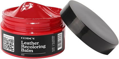 Clyde's™ Recoloring Balm | Non-Toxic Material Dye & Restorer for Furniture, Car Seats, & More | 23 Colors (Red, 100ML)
