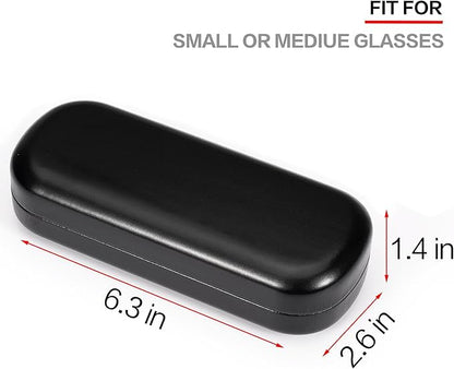 Vemiss Hard Shell Eyeglass Cases, Lightweight Portable Glasses Case for Women Men