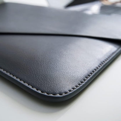 Laptop Sleeve 15 Inch Compatible with New MacBook Pro 15, New MacBook Pro 16 A2991, Surface Book 15, Dell XPS 15 with Small Pouch, Mouse Pad and Cord Organizer, Color Dark Grey