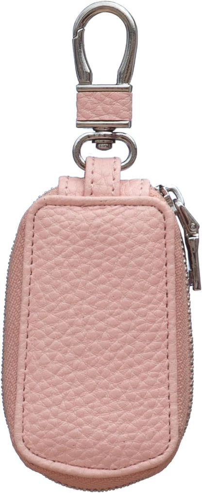 Yuoyar Premium Leather Key Fob Case - Universal Car Key Holder