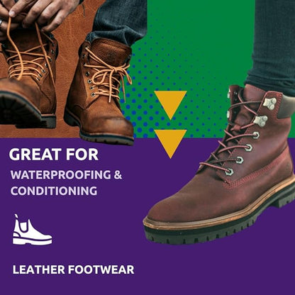 Nikwax Conditioner for Leather, Conditions, Restores, Revitalizes, Boot, Shoe and Footwear Care