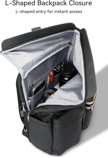 BOPai Laptop Backpack for Work Fits Up to 17 Inch Notebook Back Shock AbsorberTravel School Waterproof Laptop Backpack