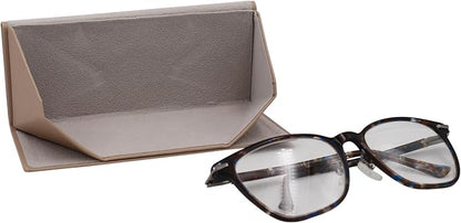 Real Sic Glasses Case for Men and Women - Magnetic Folding Hard Shell Sunglass Holder - Inspired by Solid Color