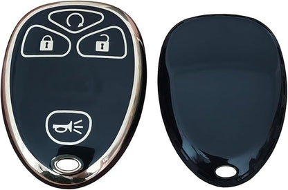 for Chevrolet Key Fob Cover Fit for Chevy Suburban Tahoe Traverse Buick Enclave Cadillac Escalade GMC Yukon