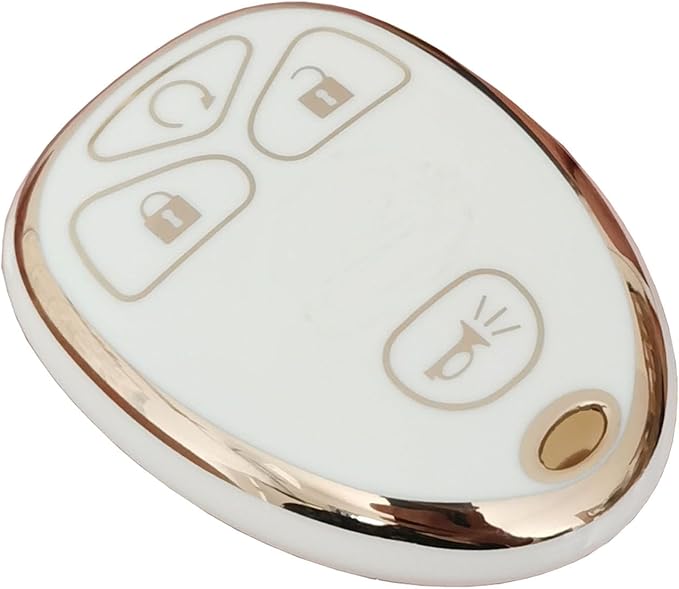 for Chevrolet Key Fob Cover Fit for Chevy Suburban Tahoe Traverse Buick Enclave Cadillac Escalade GMC Yukon