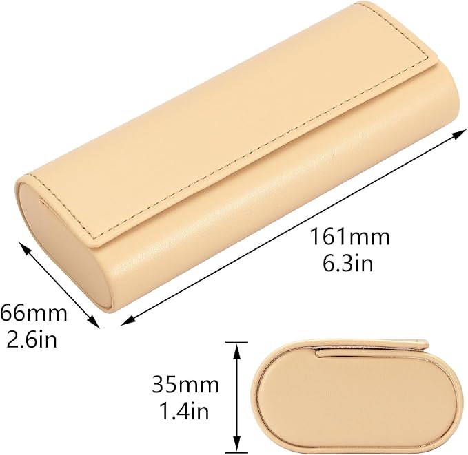 Vemiss Hard Shell Eyeglass Cases, Lightweight Portable Glasses Case for Women Men