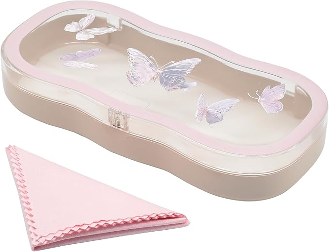 Glasses Case Hard Shell, Cute Sunglasses Case, Glass Cases for Eyeglasses Women, Reading Eye Glass Cases