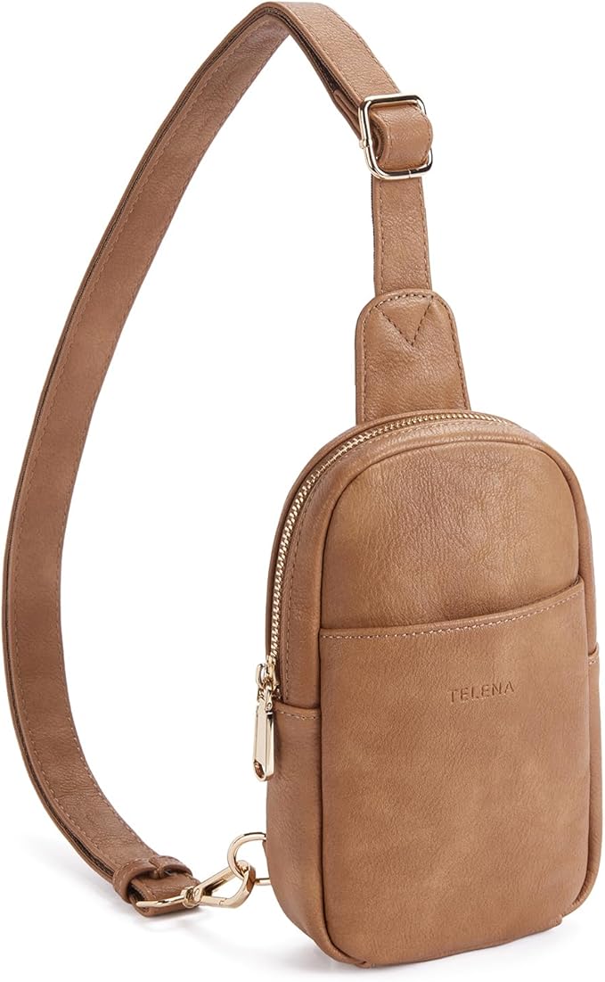 Telena Crossbody Bags for Women Leather Cross Body Sling Bag for Woman Travel