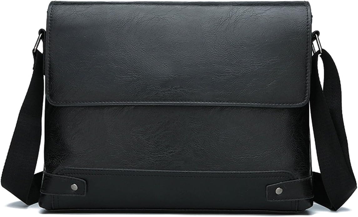 Messenger Bag for Men, 13 inch Purse Crossbody Bag, Waterproof Shoulder Bag for Office Business