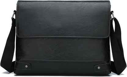 Messenger Bag for Men, 13 inch Purse Crossbody Bag, Waterproof Shoulder Bag for Office Business