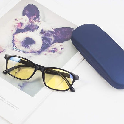 RayLove Unisex Hard Shell Eyeglasses Cases, Protective Case For Glasses