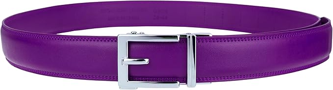Gelante Ratchet Belt for Men, Mens Belts Leather 1.3'' Adjustable Trim to Fit Dress Belt
