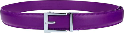 Gelante Ratchet Belt for Men, Mens Belts Leather 1.3'' Adjustable Trim to Fit Dress Belt