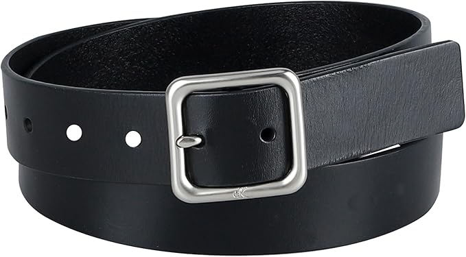 Calvin Klein Men's Dress & Casual Belt – Sleek Ck Design for for Work, Jeans & Everyday Fashion