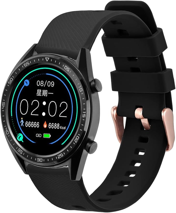 BISONSTRAP Watch Strap 18mm 19mm 20mm 21mm 22mm, Quick Release Silicone Watch Bands for Men Women