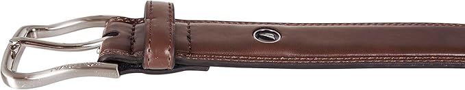 Nautica Men's Dress Leather Belt for Suits and Pants | Classic | Business | Fashion | Adjustable | Metal Buckle