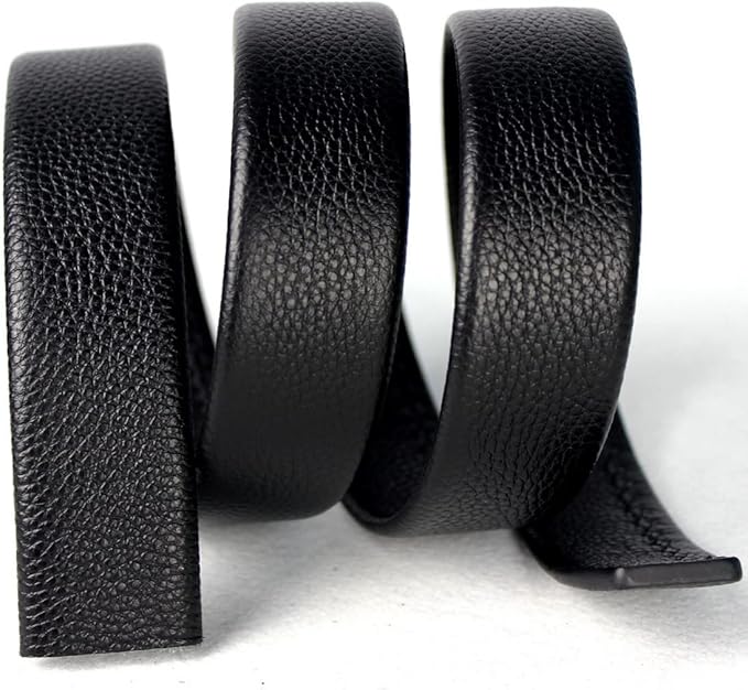 Luxury Men's Belts Red Leather Wolf Head Buckle 1.38 inch Width Used for Mens Dress Casual Adjustable Belt