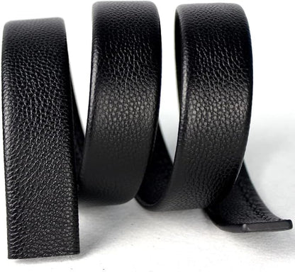 Luxury Men's Belts Red Leather Wolf Head Buckle 1.38 inch Width Used for Mens Dress Casual Adjustable Belt