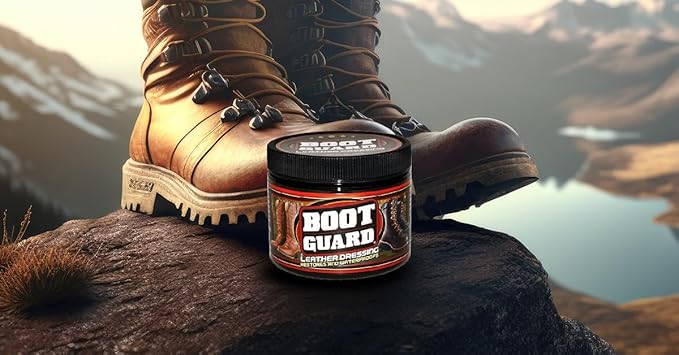 Leather Dressing: Restores and Conditions Leather Boots, Shoes, Automotive Interiors, Jackets, Saddles, Unscented, 5 Ounce Jar