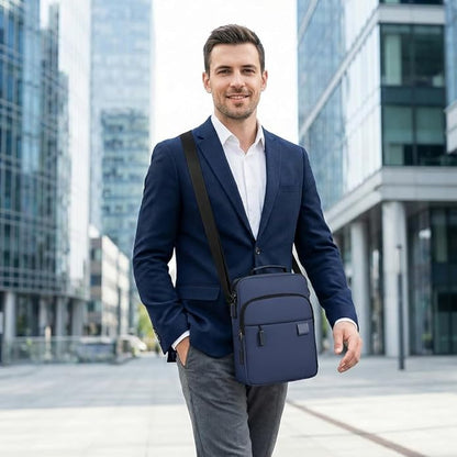 Messenger Bag for Men Sling Bag Anti Theft Crossbody Shoulder Bag Large Capacity Business Satchel for Travel Work
