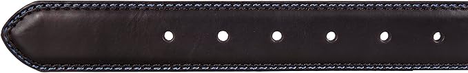 Nautica Men's Dress Leather Belt for Suits and Pants | Classic | Business | Fashion | Adjustable | Metal Buckle