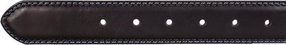 Nautica Men's Dress Leather Belt for Suits and Pants | Classic | Business | Fashion | Adjustable | Metal Buckle