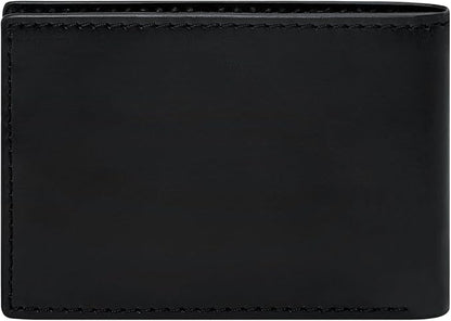 Fossil Men's Leather Slim Minimalist Bifold Front Pocket Wallet for Men