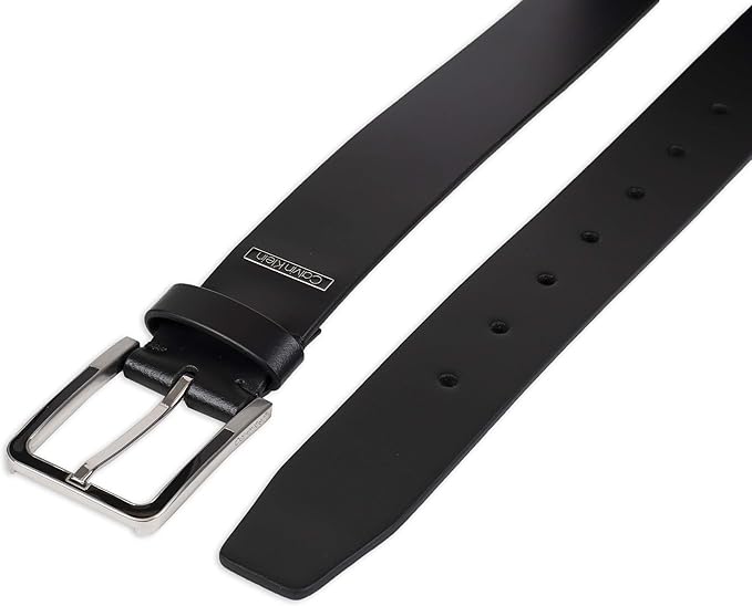 Calvin Klein Men's Dress & Casual Belt – Sleek Ck Design for for Work, Jeans & Everyday Fashion