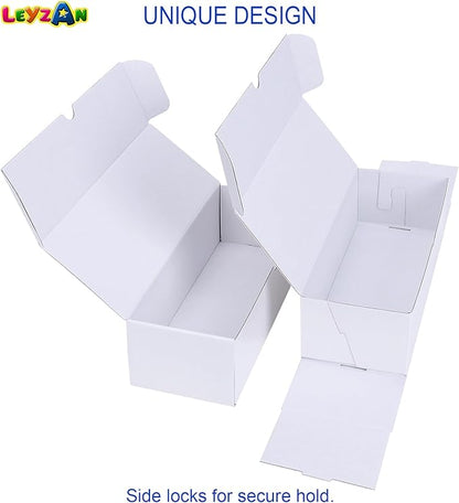 Trading-Card Storage Box, 8-Pack • 600 Count Corrugated Cardboard Storage with dividers & labels for TCG/Magic/Mtg storage and Collection, 10.4 INCH Horizontal