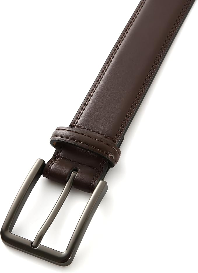 CHAOREN Mens Belt Leather - 1 3/8" Dress Belts for Men - Considerate Gift for Work Business Casual Jeans