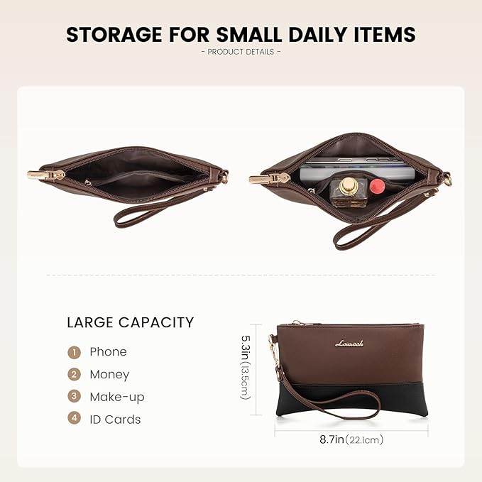 LOVEVOOK Laptop Bag for Women 15.6 Inch Laptop Tote Work Bags Professional Leather Computer Briefcase Waterproof Handbag Shoulder Large Capacity Business Teacher Office Crossbody Purse