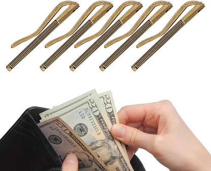 75mm Money Clip, 10PCS Spring Money Clip Wallet Spring Clip Wallet Money Clip Metal Cash Clip