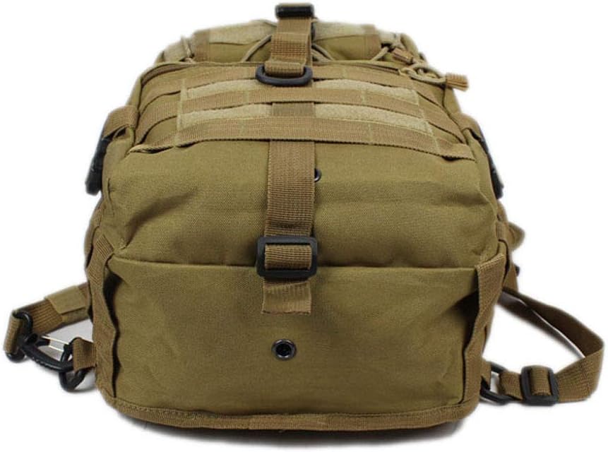 Hebetag Leather Sling Bag Crossbody Backpack for Men Women Travel Outdoor Camping