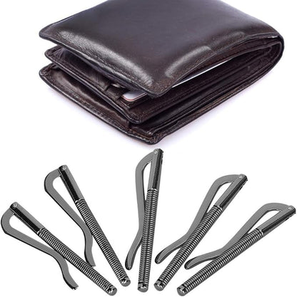 75mm Money Clip, 10PCS Spring Money Clip Wallet Spring Clip Wallet Money Clip Metal Cash Clip