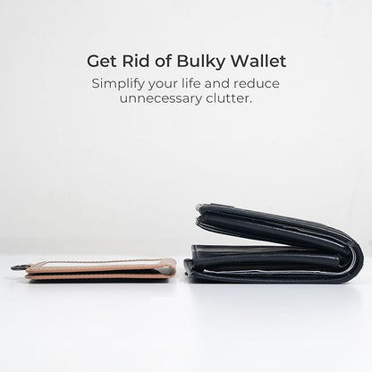 ID Badge Holder with 12-inch Lanyard, ID Card Holder Wallet with Phone Stand, Vegan Leather Slim Badge Wallet for Work, Office, Travel – Fits ID, Keycards & Cash – Dark Grey
