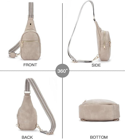 Telena Crossbody Bags for Women Leather Cross Body Sling Bag for Woman Travel