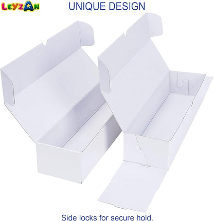 Trading-Card Storage Box, 8-Pack • 1000 Count Corrugated Cardboard Storage Box with dividers & labels for TCG/Magic/Mtg storage and Collection, 14.4 INCH Horizontal
