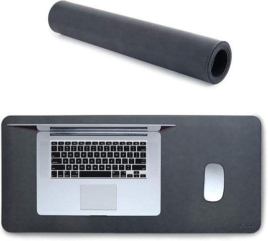 Londo Leather Extended Mouse Pad – Large Desk Mat for Office & Gaming, Smooth Writing Surface, Non-Slip Base, Durable & Stylish Workspace Accessory