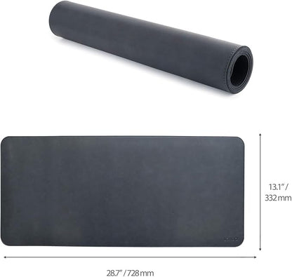 Londo Leather Extended Mouse Pad – Large Desk Mat for Office & Gaming, Smooth Writing Surface, Non-Slip Base, Durable & Stylish Workspace Accessory