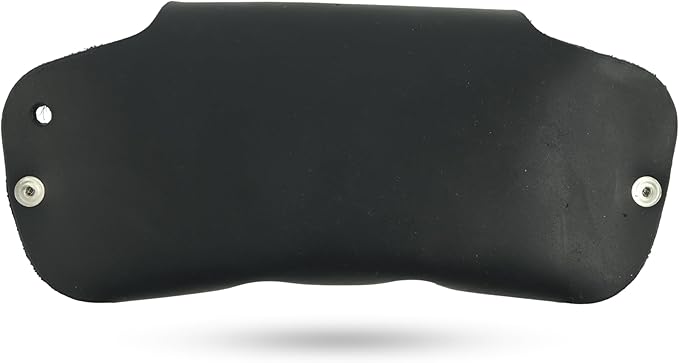Toprank Leather Eyeglass Case - Handmade Slim Sunglasses Holder, Genuine and Universal Fit for Men and Women
