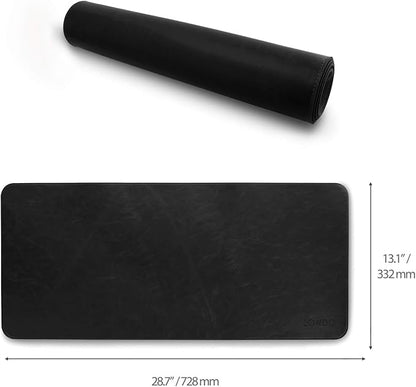 Londo Leather Extended Mouse Pad – Large Desk Mat for Office & Gaming, Smooth Writing Surface, Non-Slip Base, Durable & Stylish Workspace Accessory