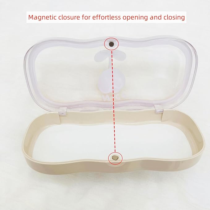 Glasses Case Hard Shell, Cute Sunglasses Case, Glass Cases for Eyeglasses Women, Reading Eye Glass Cases