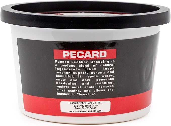 Antique Leather Dressing 6 oz – Waterproofs, Restores, and Preserves Vintage and Exotic Leathers – Ideal for Oil-Tanned and Chrome-Tanned Leather Goods