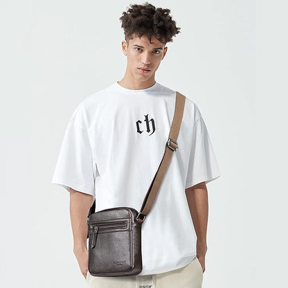 Small/Medium Crossbody bag for men shoulder bag mens purse satchel leather messenger bag gift man