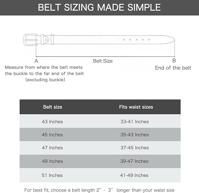 Aurolran Men&Womens Leather Dress Belt Business Automatic Buckle Belt Color-Black Silver Gold