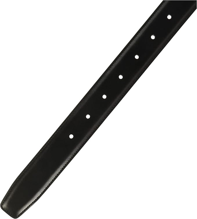 Perry Ellis Men's Portfolio Amigo Leather 1.25" Width Dress Belt (Available in Big & Tall)