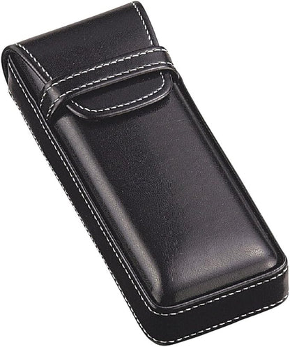 M-world Men's Gentleman's Leather-Tone Glasses Case,Stylish, Smart